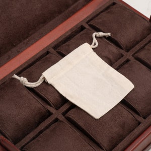 BigBagsCo - Borse in cotone con doppia coulisse - Borse in mussola di cotone organico riutilizzabili al 100% - Borse per prodotti in cotone - Borse per regali e bomboniere
