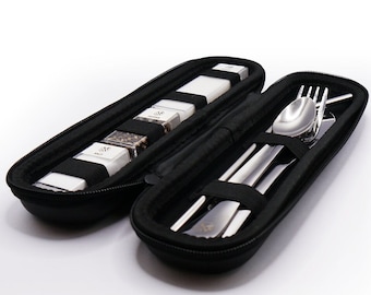 Nomads Pocket Kitchen - Everday Cutlery kit - Great gift for foodies. Eat on the go with luxury, basically anywhere!!