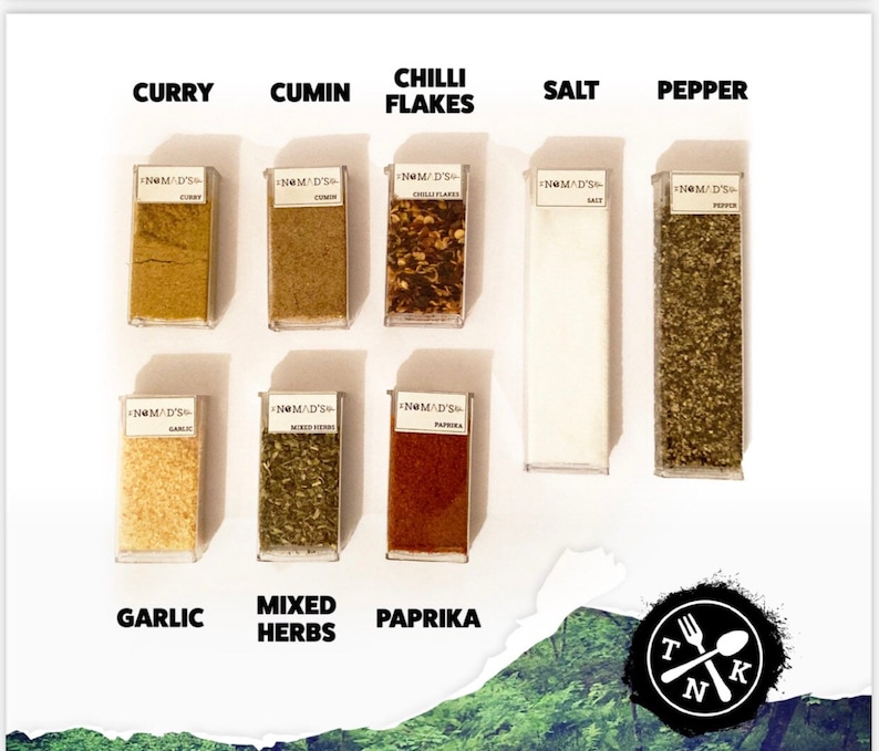 Camping Spice Rack – Portable Outdoor Seasoning Kit | Perfect Christmas Gift for Foodies, Campers, BBQ Lovers + Van Lifers image 10