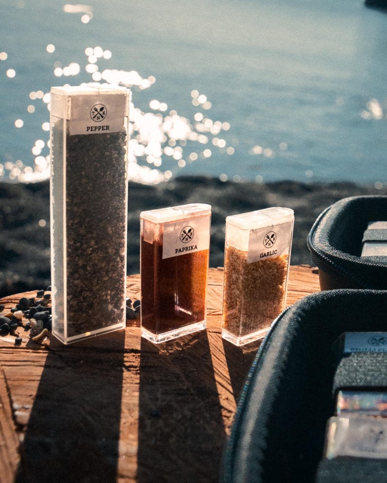 Camping Spice Rack – Portable Outdoor Seasoning Kit | Perfect Christmas Gift for Foodies, Campers, BBQ Lovers + Van Lifers image 4