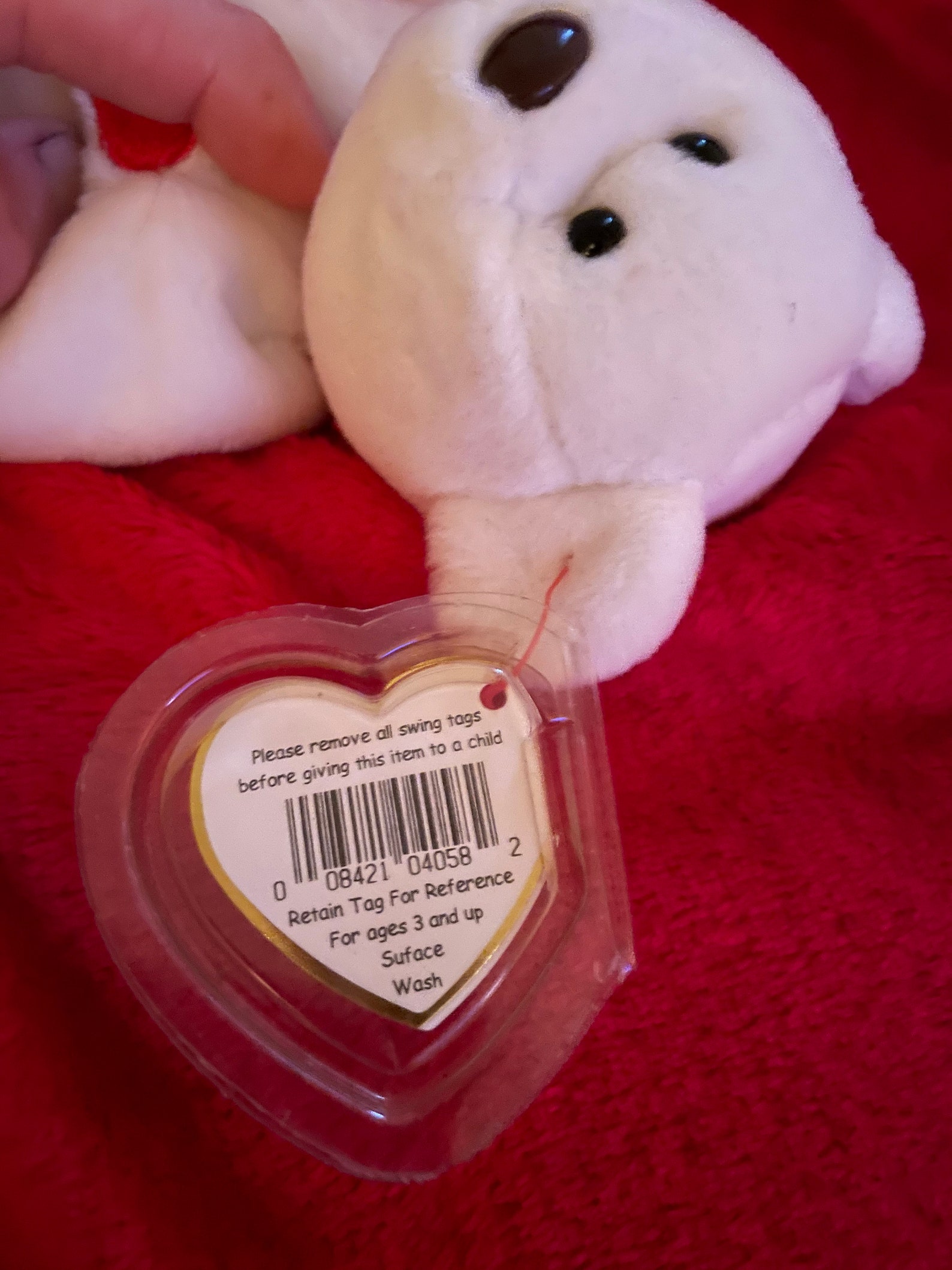 1994 Valentino Beanie Baby With Errors and Brown Nose Etsy