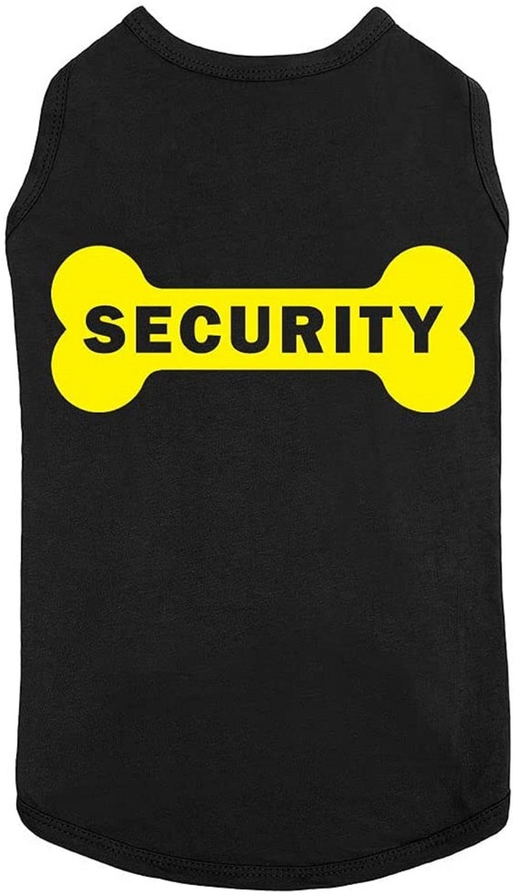 Security t top shirt for dogs