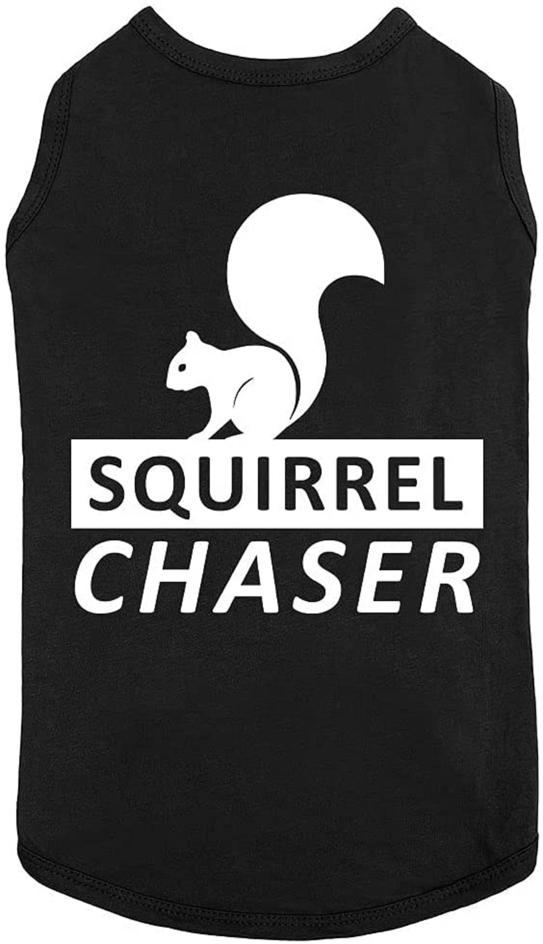 Funny Dog T Shirt Squirrel Chaser Fun Pet Dog Accessories Summer Dog