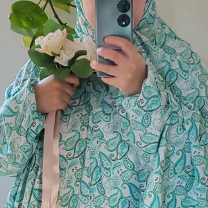 Luxury Prayer Dress, Abaya, Jilbab, Maxi Dress, Long Dress, Khimar, Islamic Dress, Prayer Abaya, Prayer set, Islamic gift, Hijab,Prayer Robe