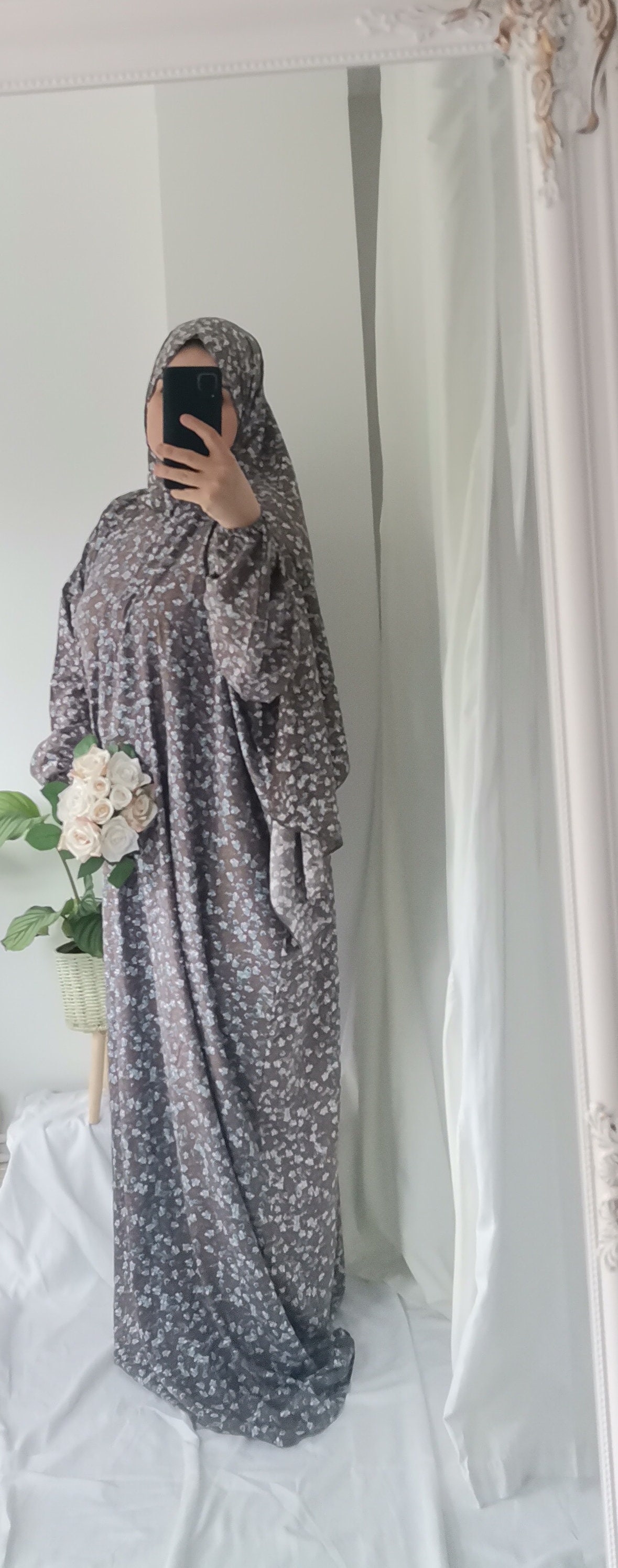Muslim Dress Abaya Jilbab Prayer Dress Long