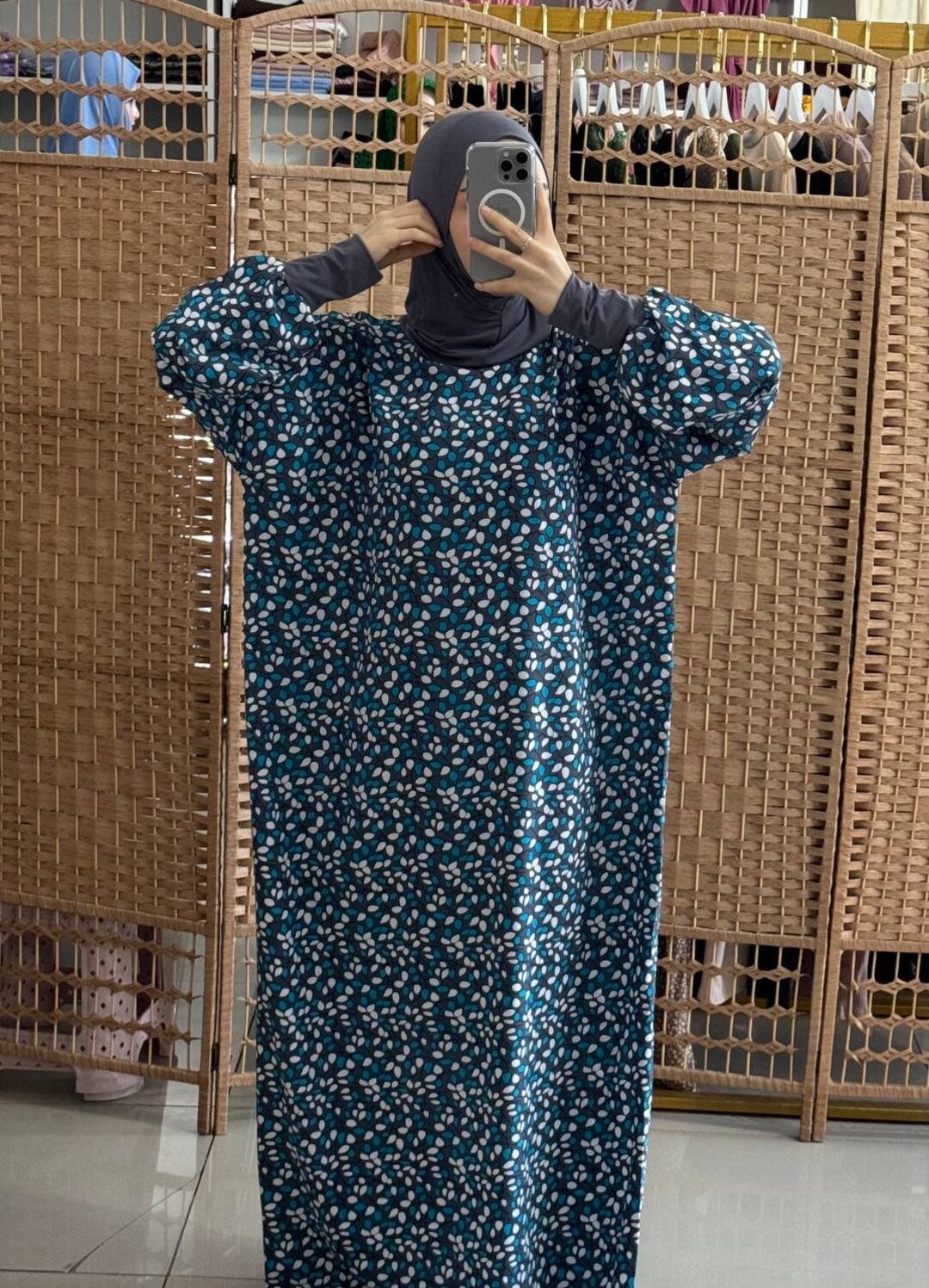 Abaya Prayer Dress Jilbab Maxi Dress Muslim Women Prayer Garment