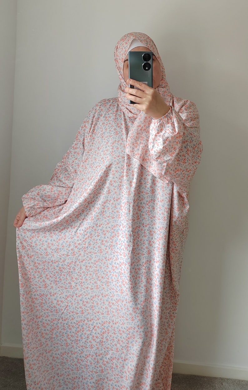 Luxury Prayer Dress, Abaya, Jilbab, Maxi Dress, Long Dress, Khimar, Islamic Dress, Prayer Abaya, Prayer set, Islamic gift, Hijab,Prayer Robe image 3