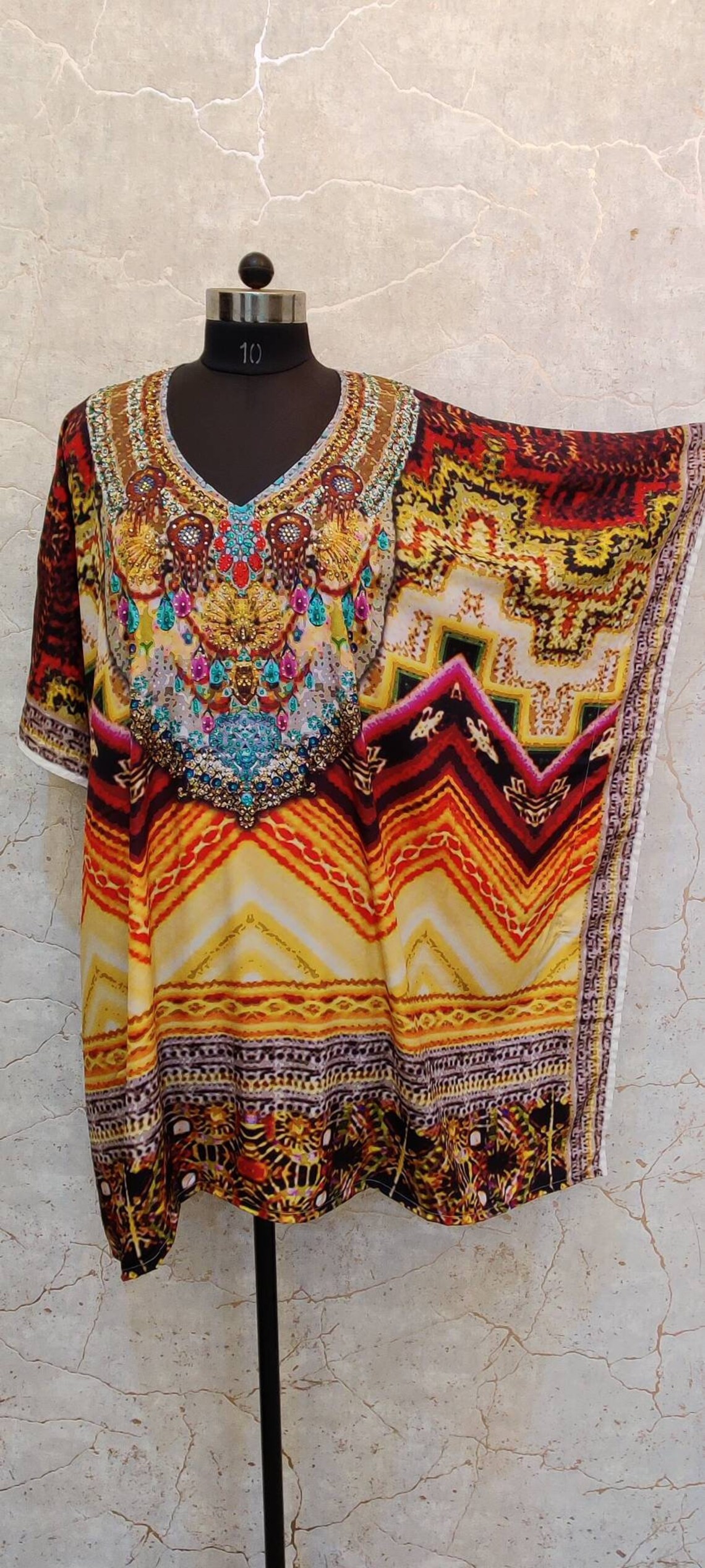 pool to party caftan