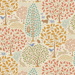 Tilda Sanctuary Fabric Collection, Sanctuary Warm, 100562,  Sold by the Half Metre