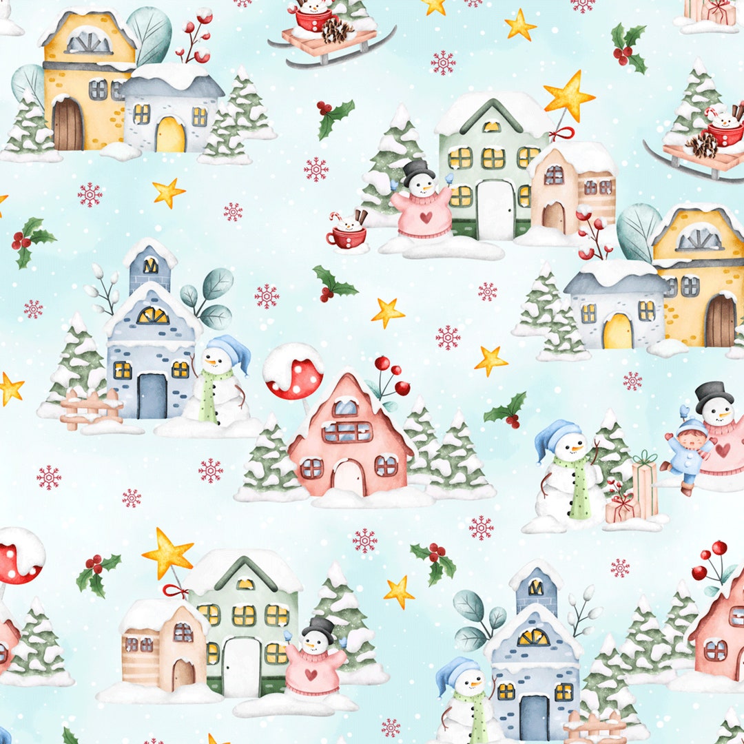 Cute Christmas Fabric 
