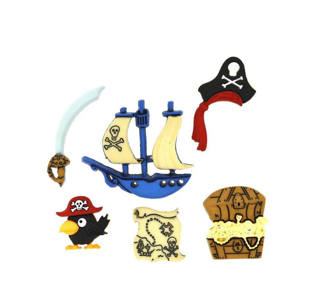 Pin-On Pirate Bustle main image 1