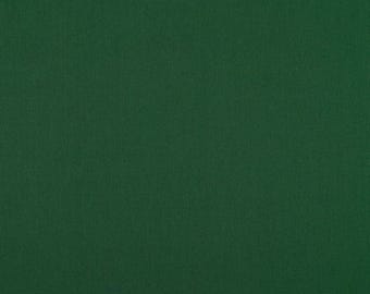 Dark Green Cotton Fabric, 100% Cotton Solids, 150cm Wide, Sold by the Half Metre
