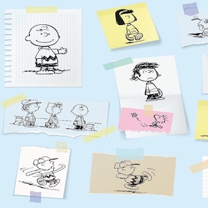 Snoopy and Friends, Peanuts, Baseball, Cotton Fabric Sold by the Half Metre