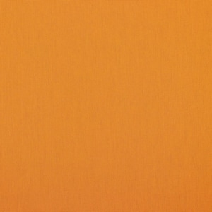 Pumpkin Orange Cotton Fabric, 100% Cotton Solids, 150cm Wide, Sold by the Half Metre