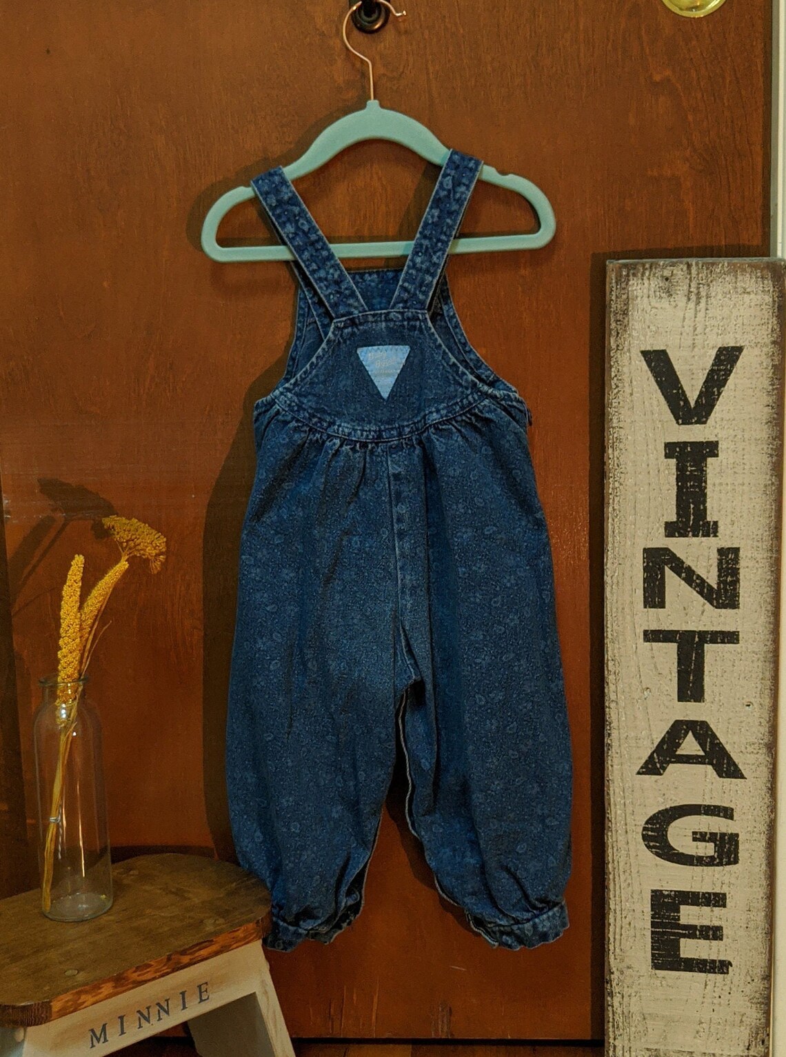 Vintage OshKosh button overalls Etsy