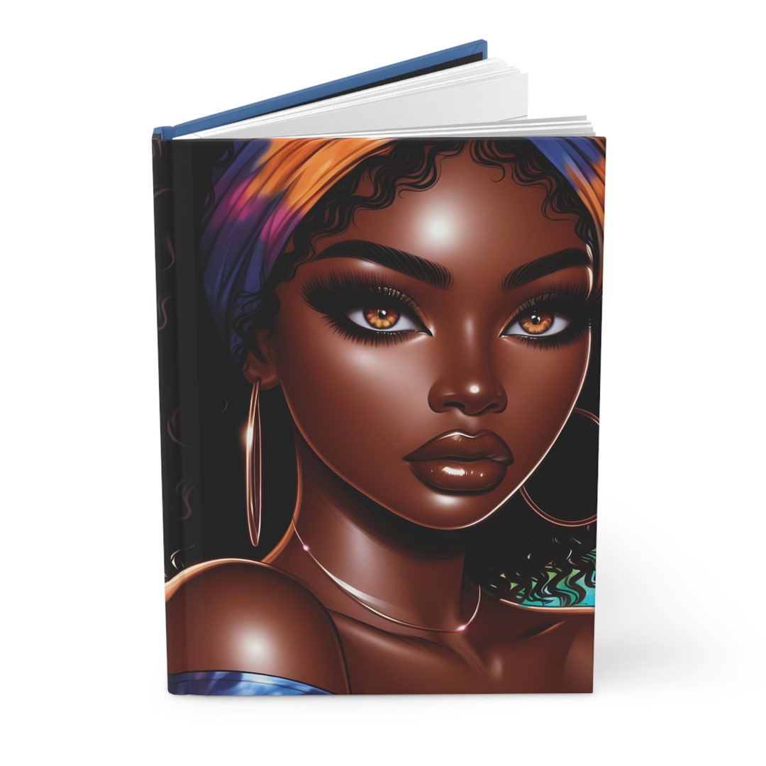 Black Woman Journal, African American Journal, Melanin Girl Journal, Travel Journal, Gift for