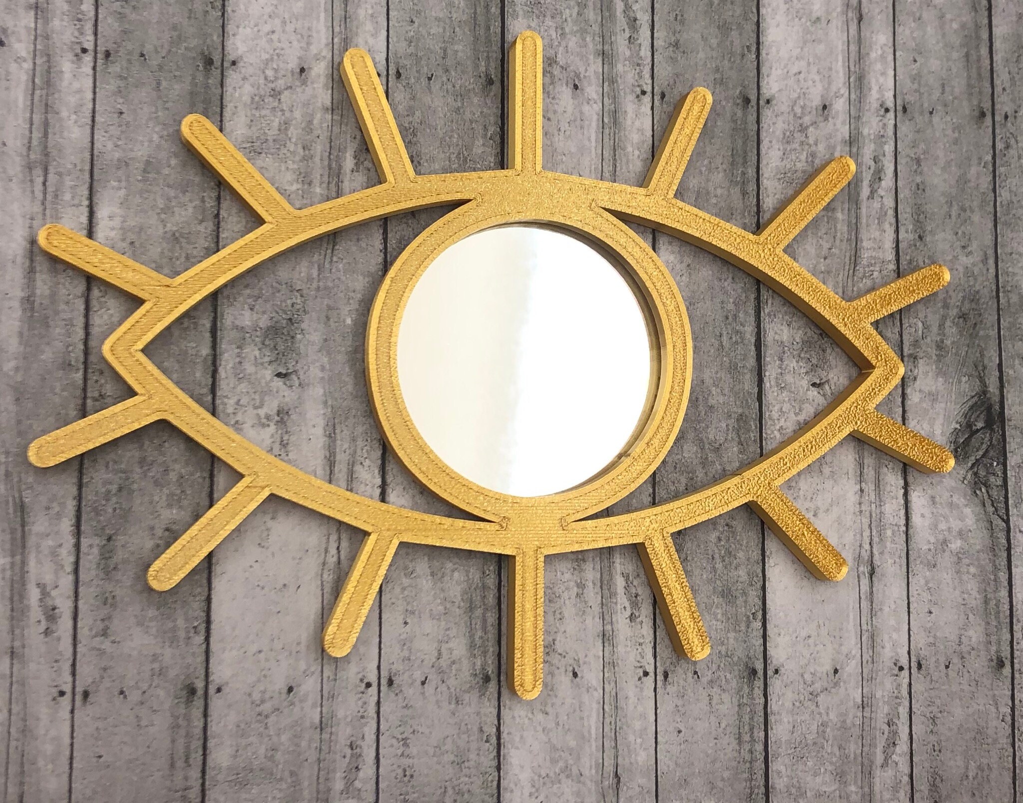 Evil Eye Home Decor Wall Art Gift for her Eye Mirror Etsy