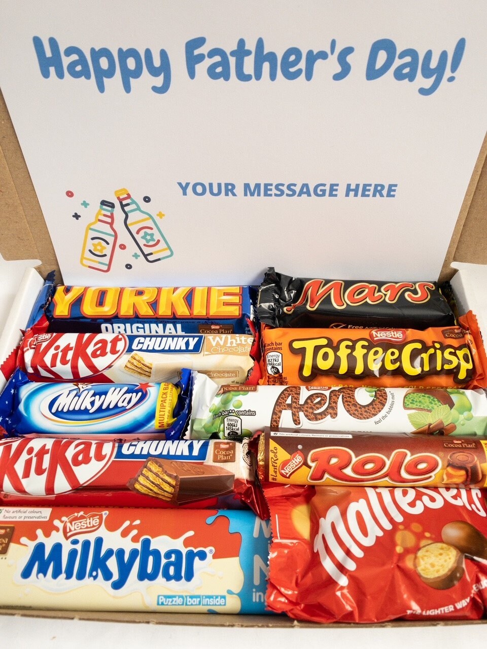 Fathers Day Chocolate Treat Box Free UK Delivery Etsy