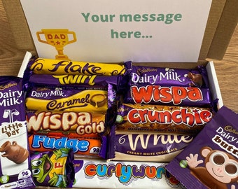 Fathers Day Chocolate Treat Box Cadbury Free UK Delivery - Etsy Australia Fathers Day Chocolate Treat Box Cadbury Free UK Delivery - Etsy Australia