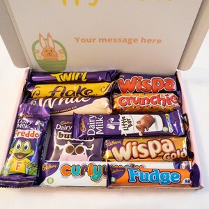 Chocolate Treat Box Personalised Small Pink- Free UK Delivery