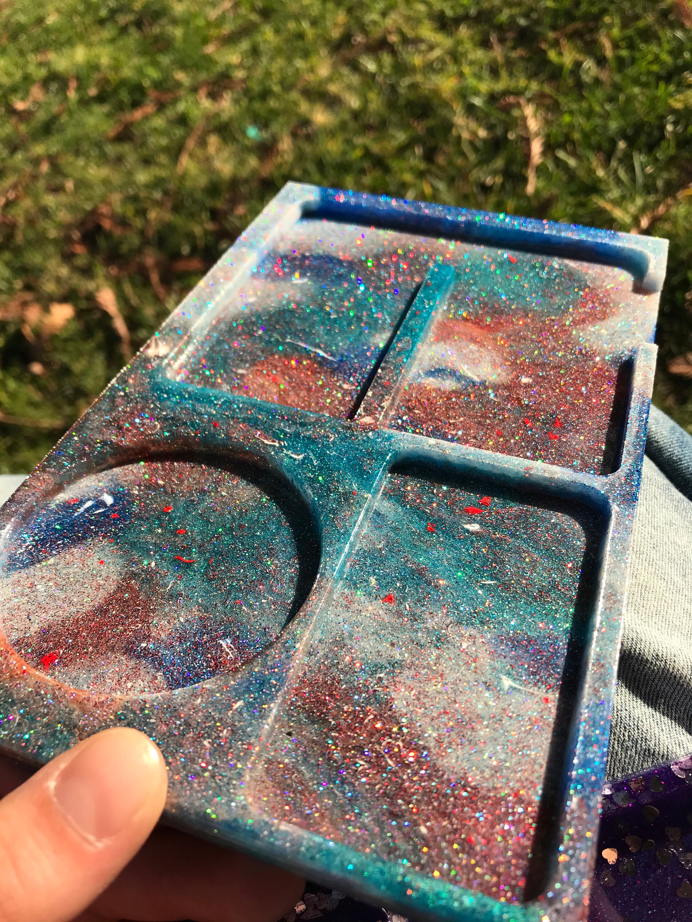 Custom Resin Rolling Tray/jewelry Tray Etsy