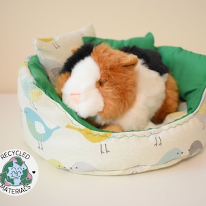 Comfortable cuddle cup bed for guinea pig, hedgehog, chinchilla, rat image 1
