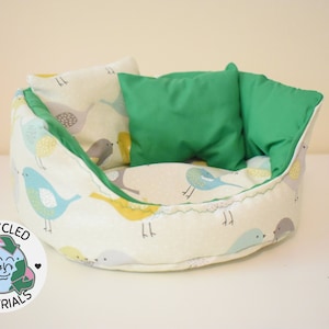 Comfortable cuddle cup bed for guinea pig, hedgehog, chinchilla, rat image 3