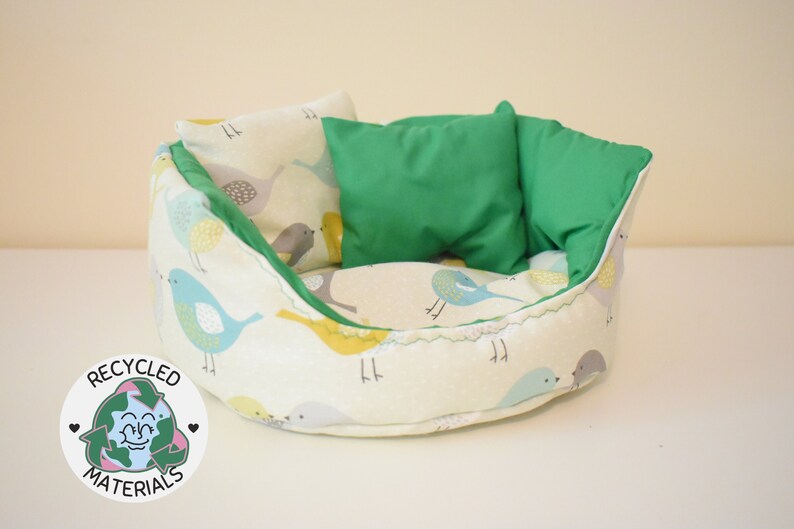 Comfortable cuddle cup bed for guinea pig, hedgehog, chinchilla, rat image 3