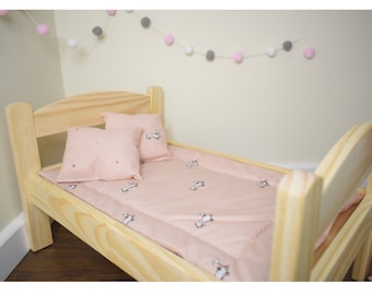 Bunny bed sheets - doggy print - for IKEA Duktig