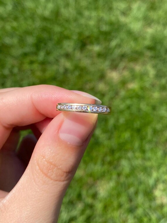 Vintage 14k Diamond Band