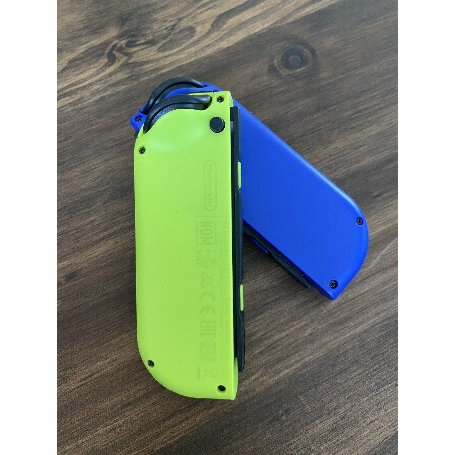 Customized Dark blue neon yellow Joy-Con Left and Right for | Etsy