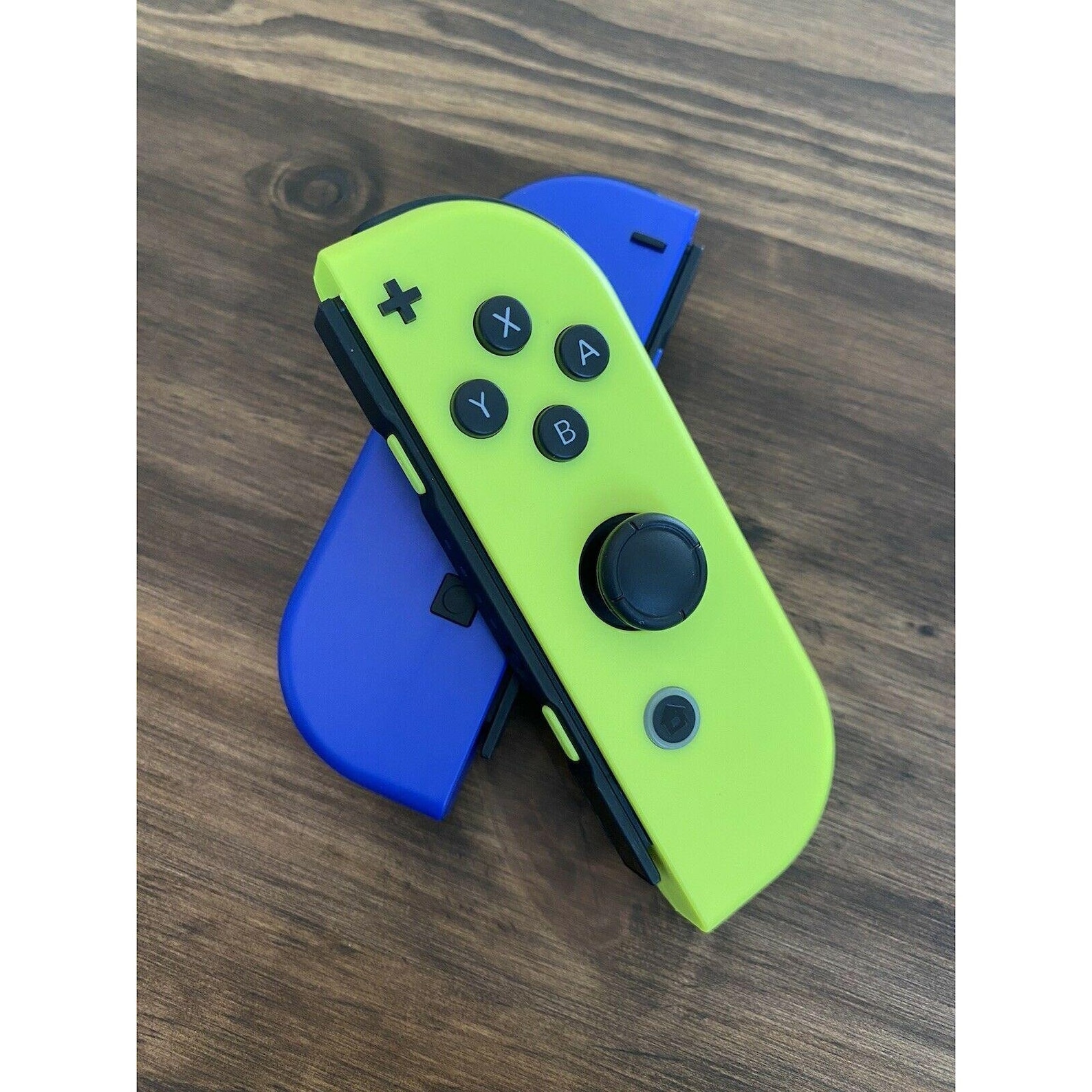 Customized Dark blue neon yellow Joy-Con Left and Right for | Etsy