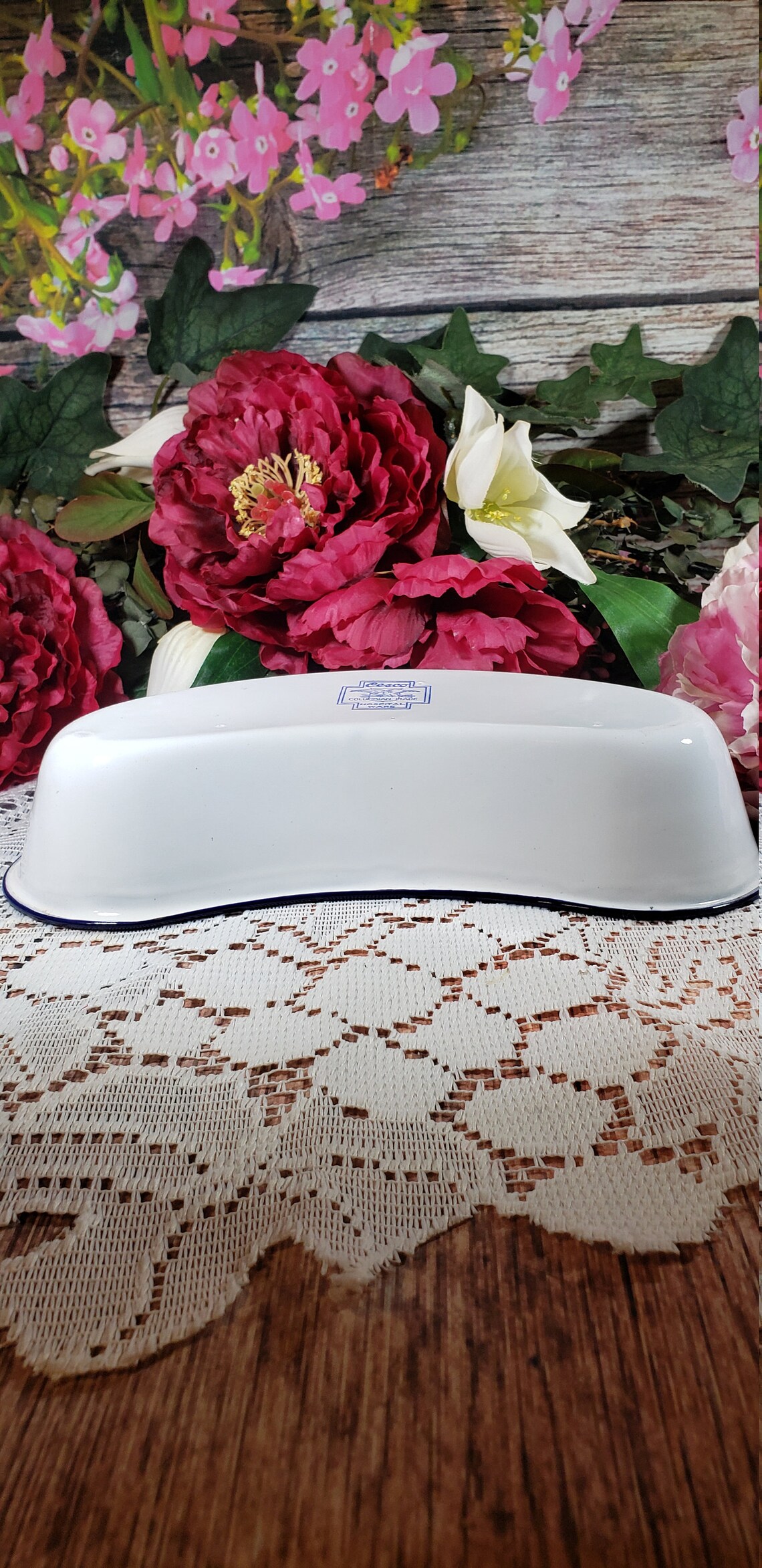 Vintage Cesco Enamel Kidney Shaped Tray / Dish Hospital Ware Etsy