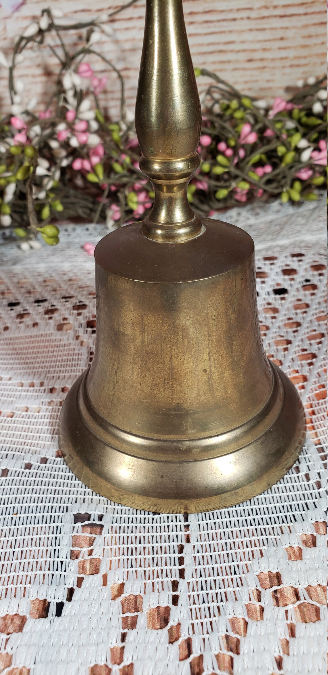 Vintage Brass Bell Made in India All Brass School Bell Hand Etsy