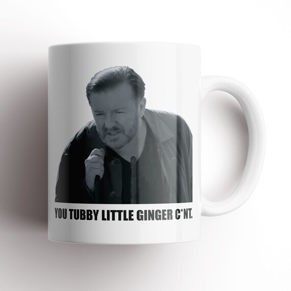 Ricky Gervais Afterlife Tubby Ginger Quote Mug | Etsy