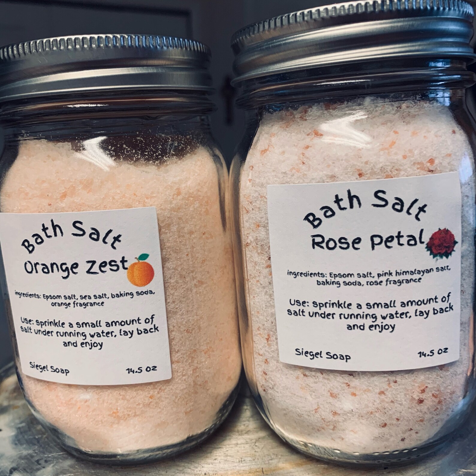 Bath salts Etsy