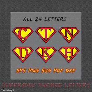 superhero themed 26 letters svg | png eps dxf | superhero letters superhero font comic book font custom letters comic svg superhero alphabet