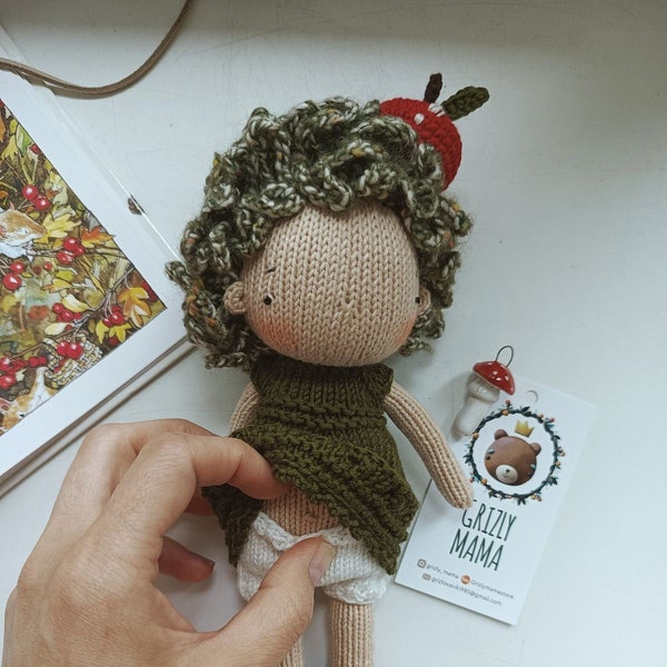 Knitted doll pattern