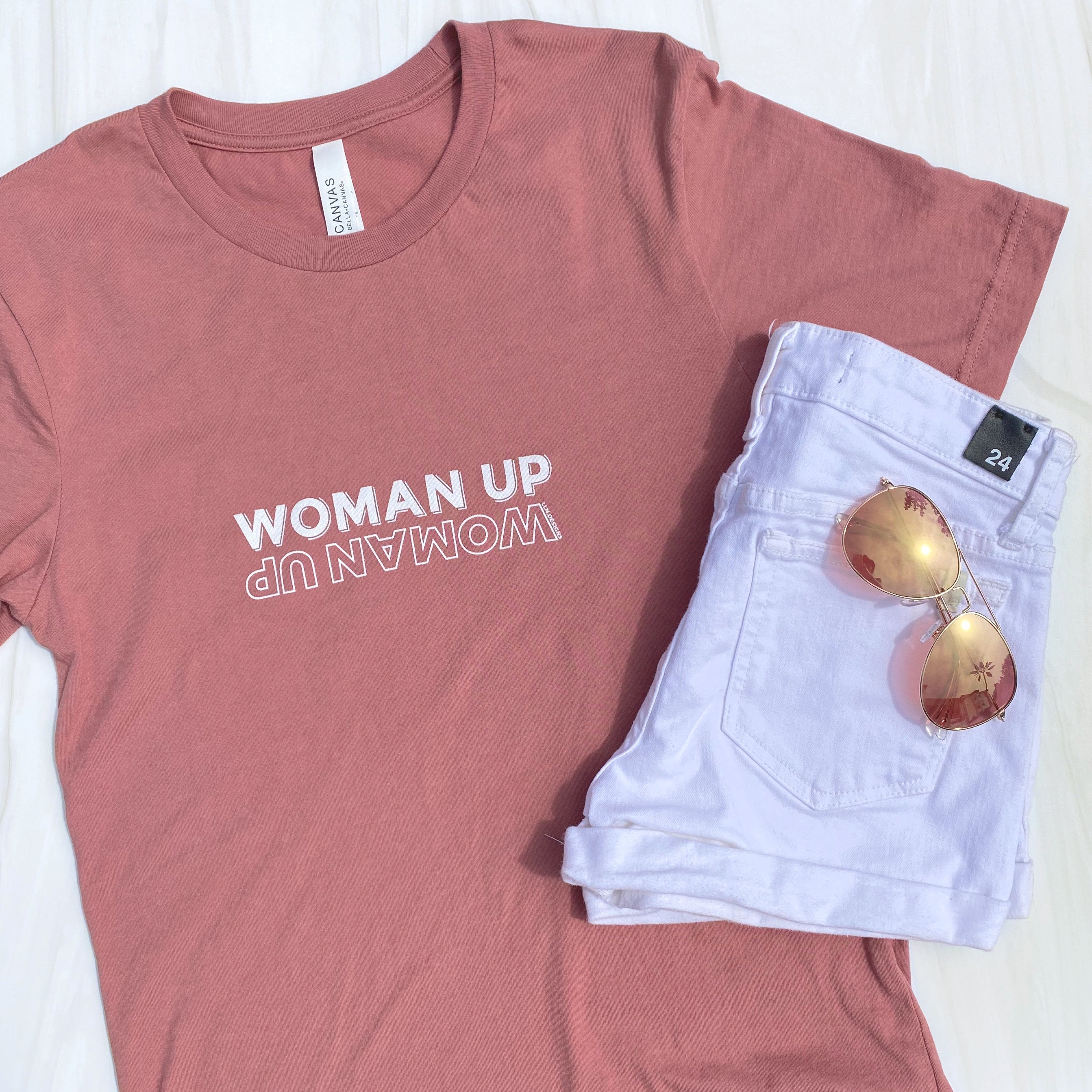 Discover Woman Up T-Shirt | Feminist T-shirt, Girl Power Shirt, Woman Gifts, Feminism T-Shirt (not a crop top)