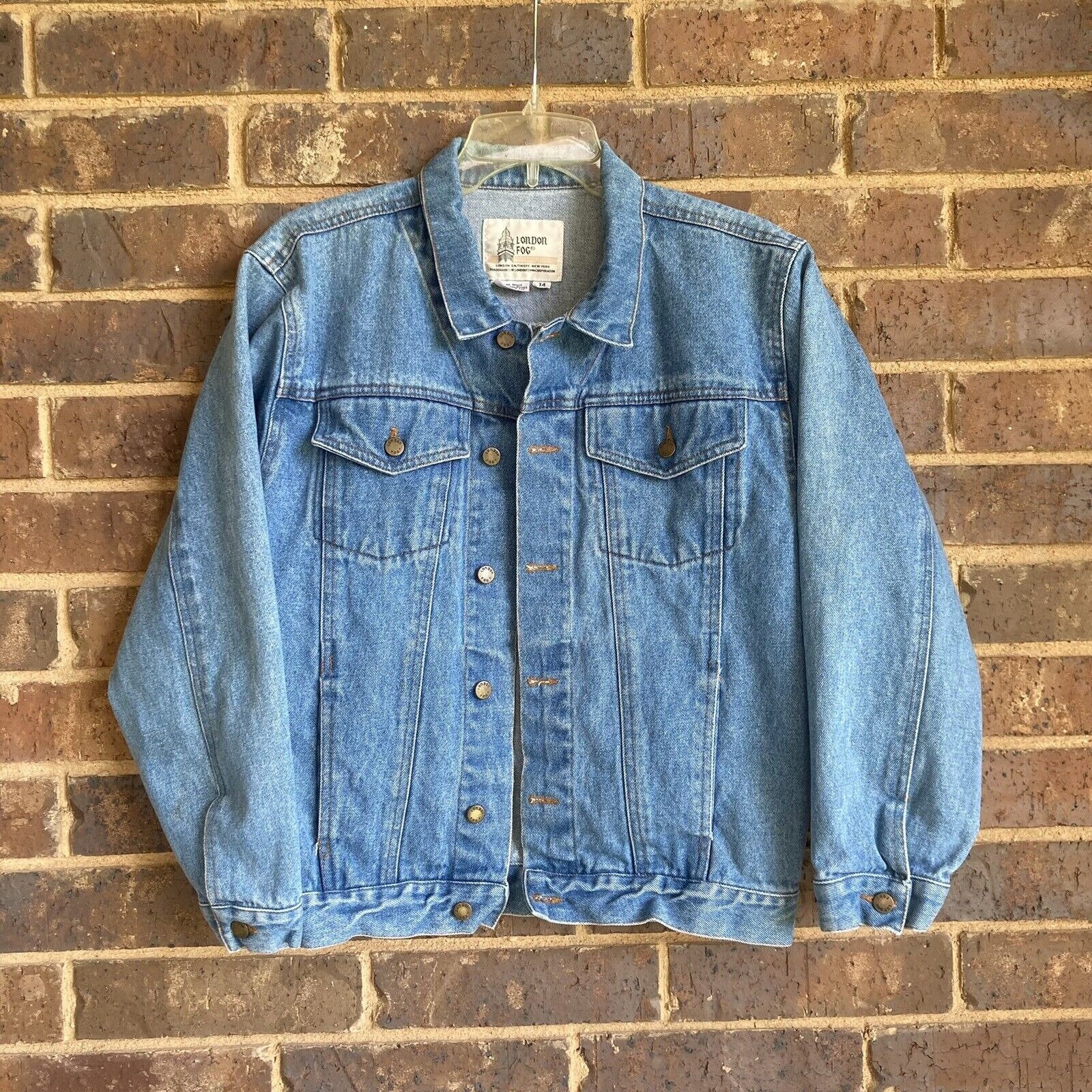 london fog denim jacket