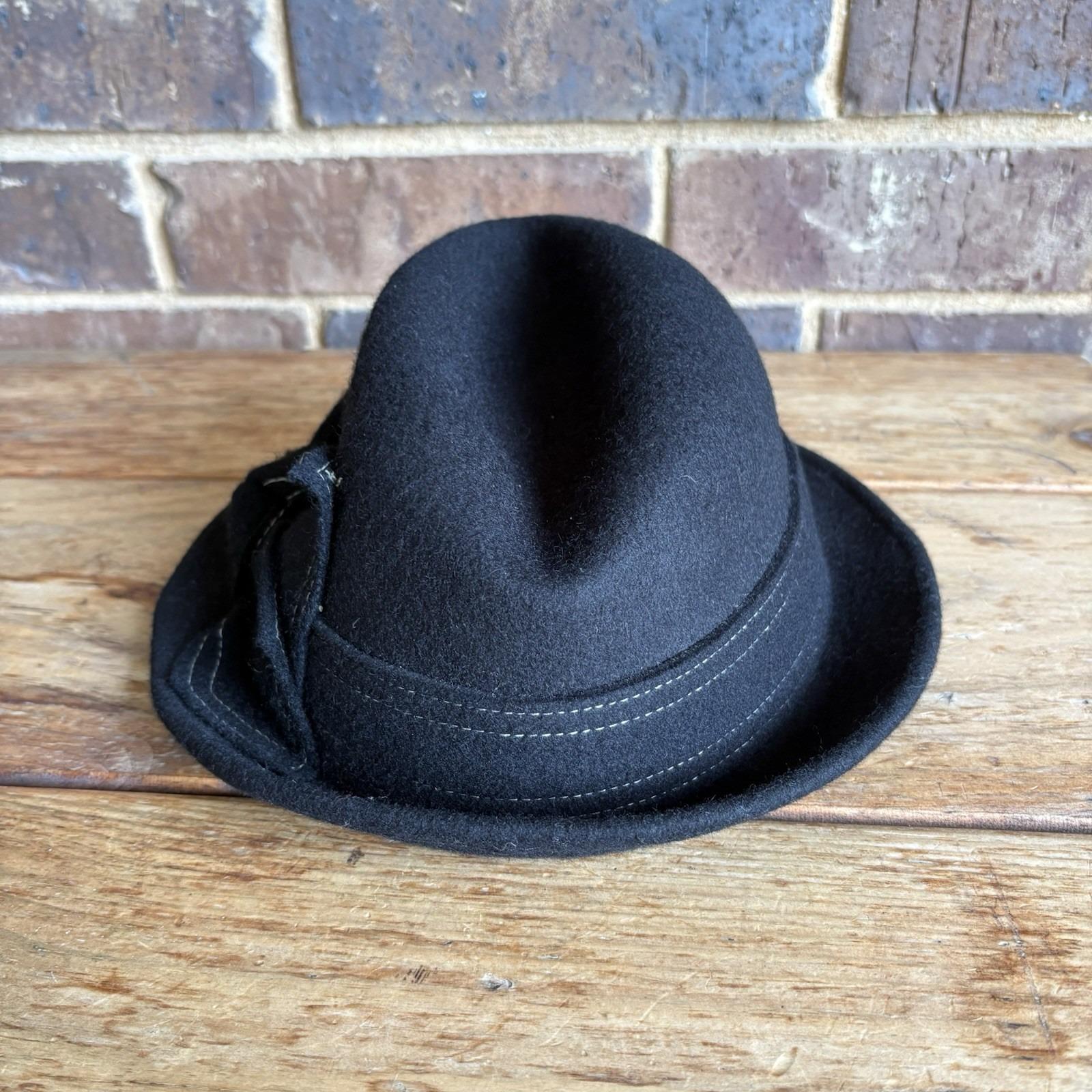 Scala Pronto 100% Linen Fedora Women OS Black Zipper Rose Trilby Boho Chic Artsy Scala Fedora One Size Hats for Women for sale | eBay main image 2