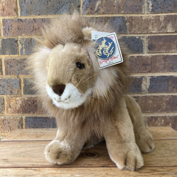 Vintage Playful Plush Chrisha Creation Limited Lion Plush 1988 22