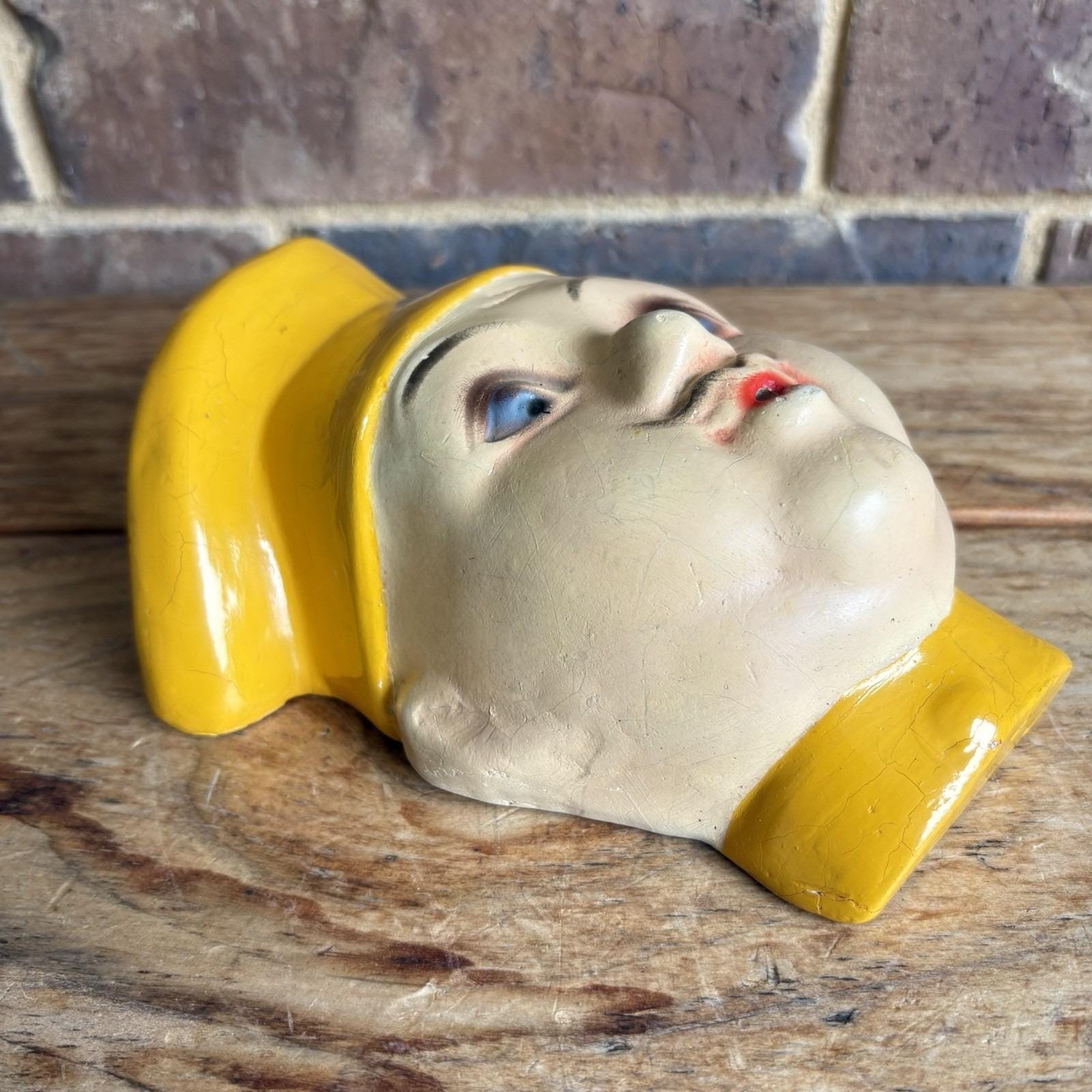 1940's Chalkware CHEF String Holder Dispenser - Etsy