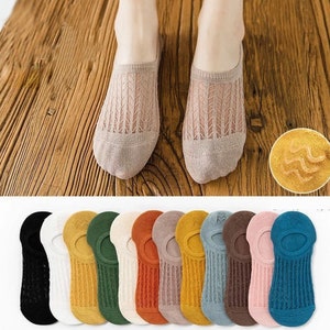 Women Invisible Summer Silicone Non-slip Socks | Low Ankle Socks | Invisible Socks