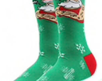 New Christmas Cartoon Santa Elk Happy Socks  Moose Funny Winter Ankle Cotton Male Female Socks Happy Christmas