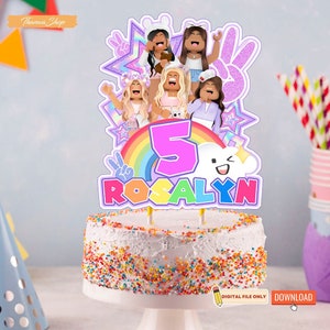 Video Game Cake Topper | Video Game Matching Birthday | Shaker Cake Topper | Birthday Cake Topper | Kids Birthday Tshirt Party