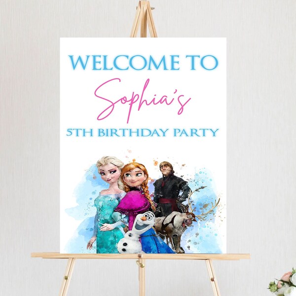 Frozen Party Supplies - Etsy