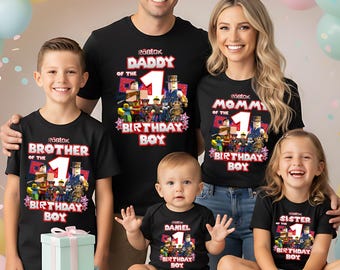 Video Game Birthday Shirt: Personalized Gamer Party Tee