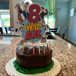 Printable Wild Kratts Cake Topper, Wild Kratts Cake Topper | Wild ...