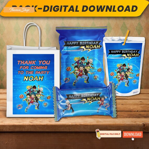 Beyblade party supplies deals